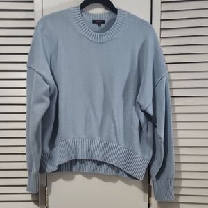 Light Blue Quince 100% Cotton Sweater